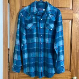 Pendleton snap button flannel